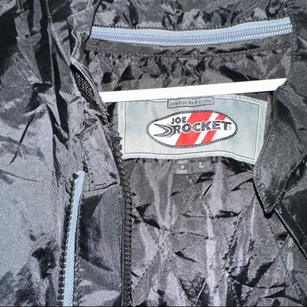 Joe Rocket Black Jacket with Red Logo large - Picture 4 of 12
